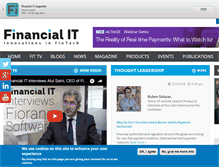 Tablet Screenshot of financialit.net